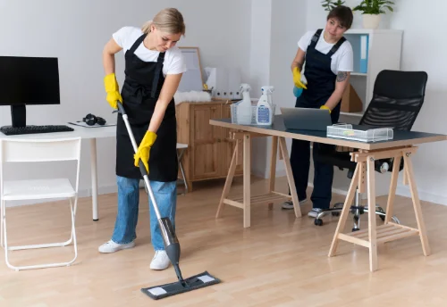 Nettoyage de bureau professionnel à Millemont
